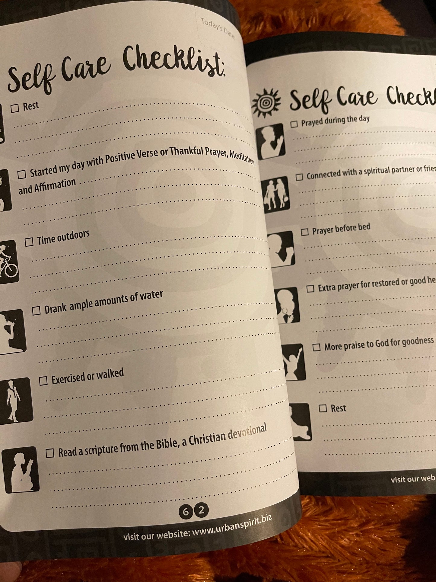 Women of Color Self Care Journal -Gold Edition