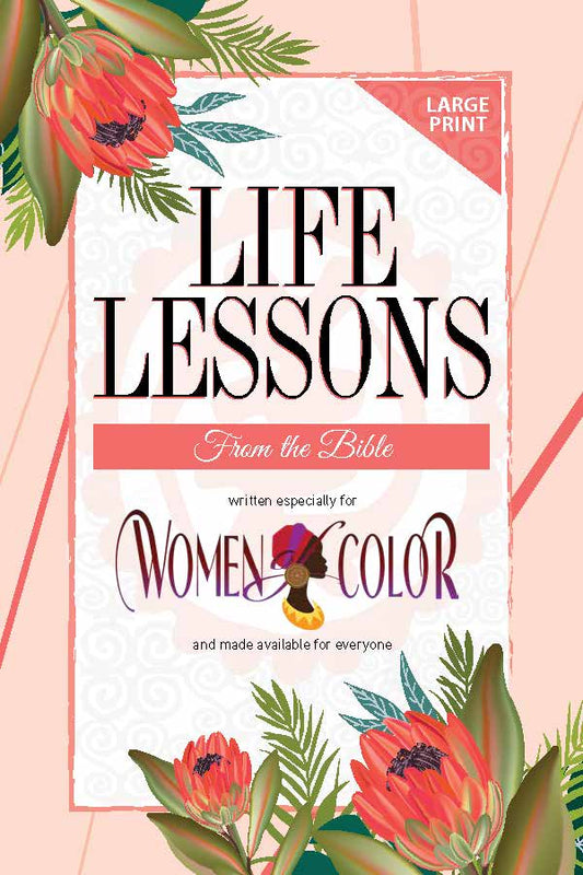 Life Lessons from the Bible for Women of Color - Large Print  x 36