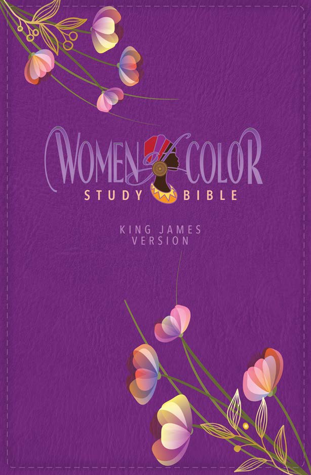 Women of Color Study Bible - Purple LuxLeather Softouch Edition x 4