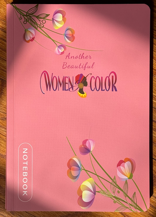 Women of Color PINK Notebook / Calendar 2025-2026