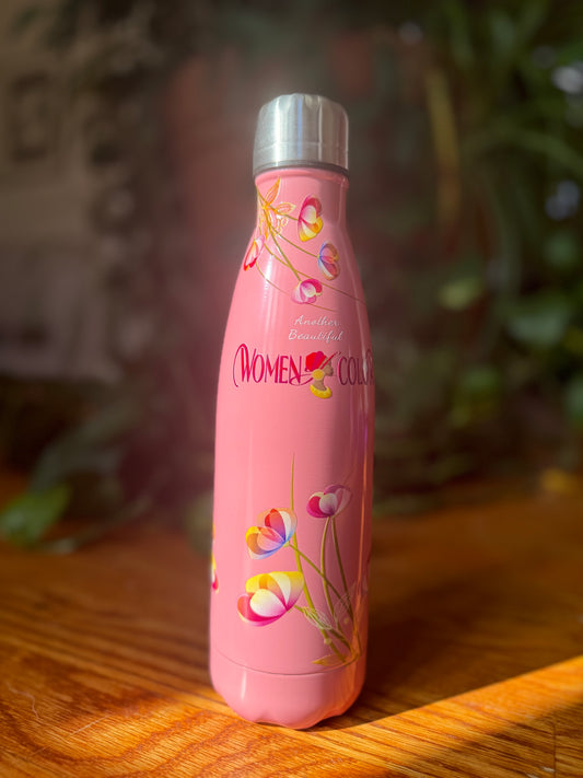 Women of Color PINK Water Bottle x 12
