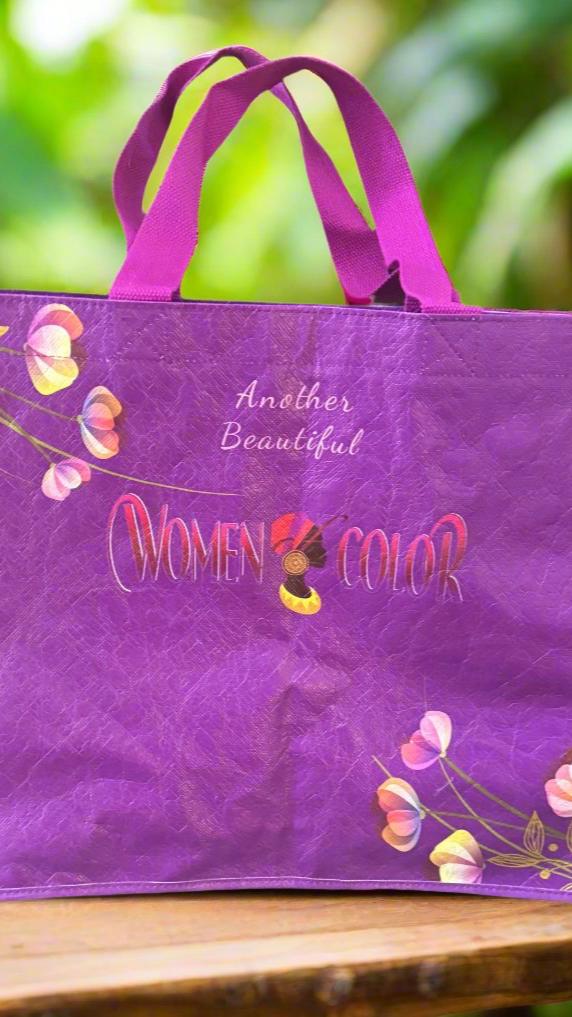 Women of Color Purple Tote Bag