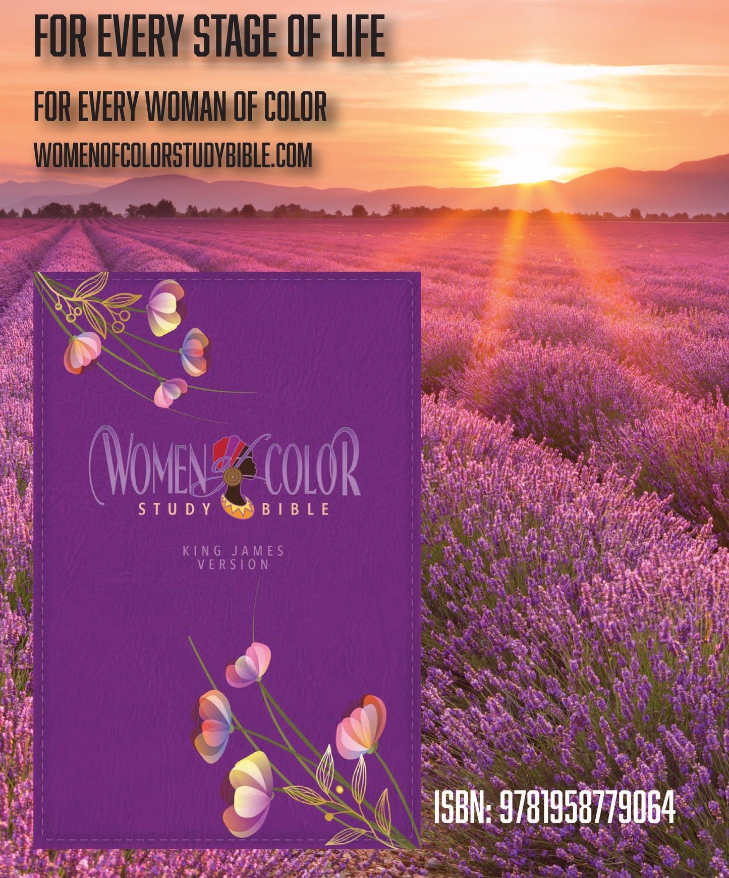 Women of Color Study Bible - Purple LuxLeather Softouch Edition x 4